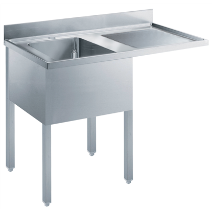 Standard Preparation1200 mm Soaking Sink for Dishwasher with 1 Bowl