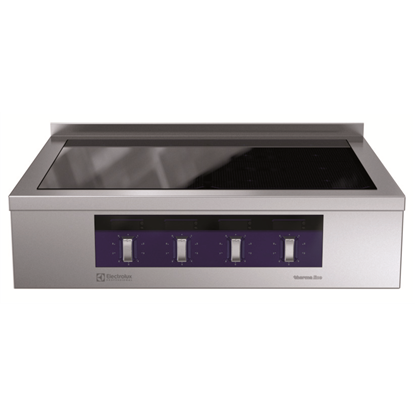 Modular Cooking Range Linethermaline 80 - 4 Zone Induction Top, 1 Side with backsplash