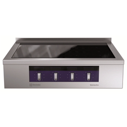 Modular Cooking Range Linethermaline 80 - 4 Zone Induction Top, 1 Side with backsplash