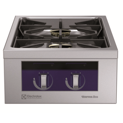 Modular Cooking Range Linethermaline 80 - 2-Burner Gas Top, 1 Side