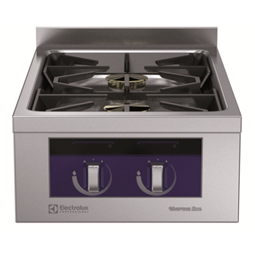 Modular Cooking Range Linethermaline 80 - 2-Burner Gas Top, 1 Side, Backsplash