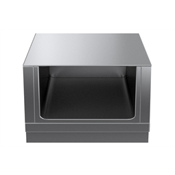 Modular Cooking Range Linethermaline 80 - 800 mm Open base, GN conform, 1 Side (H2) - H=450