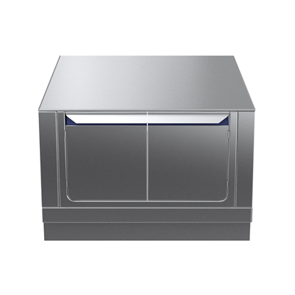 Modular Cooking Range Linethermaline 80 - 800 mm Cupboard base with 2 doors, GN conform, 1 Side (H2) - H=550