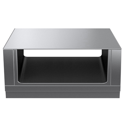 Modular Cooking Range Linethermaline 80 - 1200 mm Passthrough open base, 2 Sides (H2) - H=450