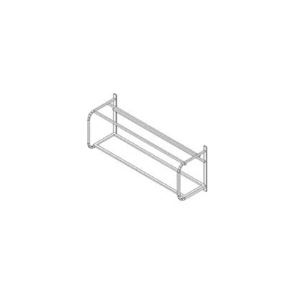 AccessoriesWall mounted shelf for 3 baskets 1680mm