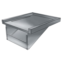 Handling System for Hood typeDishwasher Service Shelf, 700mm (entry level HT)