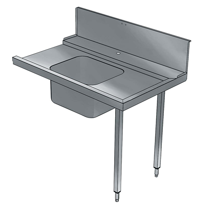 Handling System for Hood typePre-wash Table with Bowl Right to Left, 800mm