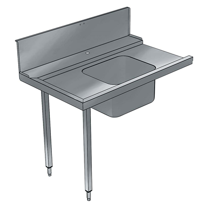 Handling System for Hood typePre-wash Table with Bowl Left to Right, 800mm