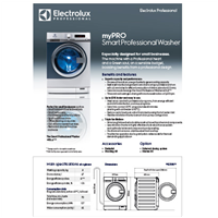 myPRO - Washer WE170P/V