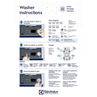 EPR Line 6000 CompassPro Washer user wall instructions-Multi-Housing Laundry